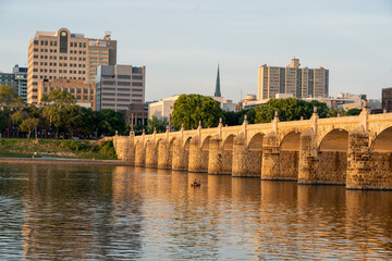 Wall Mural - Market Street Bridge in Harrisburg