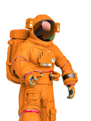 Wall Mural - astronaut is discovering