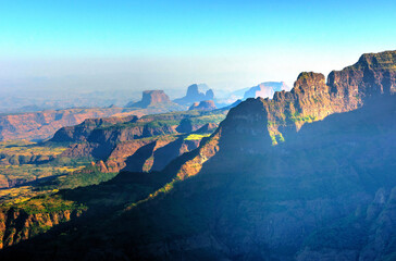 Sticker - Simien mountains national park, Ethiopia