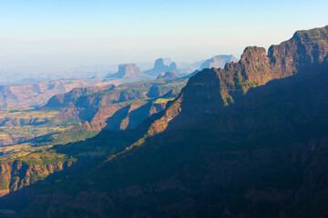 Sticker - Simien mountains national park, Ethiopia