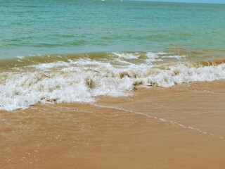 wave on the beach