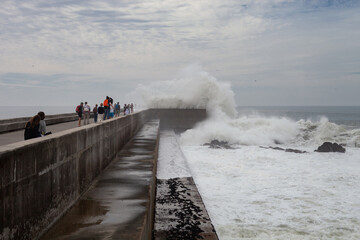 Breaking the waves