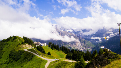 Montagne chatel, en France