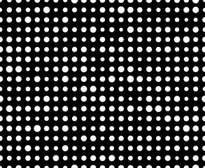Poster - polka dot. black and white seamless pattern dots. simple background with big and small pot. dotted o