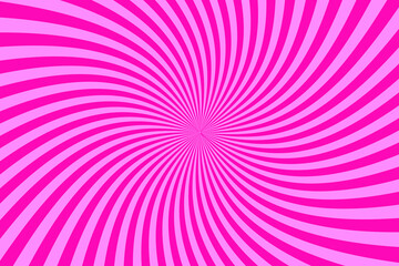 Wall Mural - Abstract card on pink backdrop. Rainbow swirl background. Explosion background. Abstract pattern. Stock image. EPS 10.