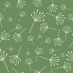 Naklejka na meble Seamless pattern in floral style for design.Vector graphics