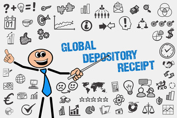 Wall Mural - Global Depository Receipt