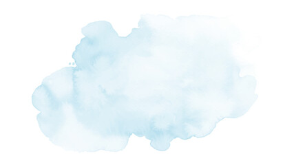 soft blue and harmony background of stain splash watercolor