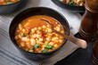 © Foodlovers - Vegan bean and garbanzo soup