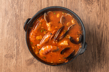 Wall Mural - イタリアの魚介類スープ,チョッピーノ  Italian seafood soup(Cioppino)