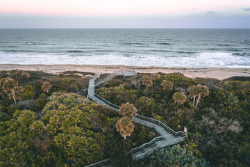 Sunset over Guana River Preserve