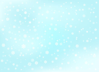 Poster - Winter snowfall background. Abstract background
