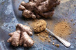 © Foodlovers - Ginger roots and ground ginger