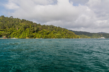 Wall Mural - Island in Tunku Abdul Rahman National Park, Sabah, Malaysia