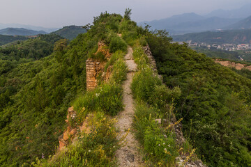 Wall Mural - Gubeikou section of the Great Wall of China.