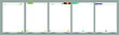 Header footer design for the book, inner template