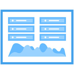 Poster - Website Dashboard Statistics 