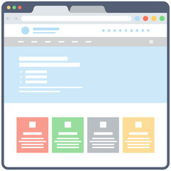 Web Wireframe Vector 