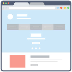 Web Wireframe Vector 