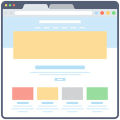 Web Wireframe Vector 