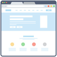 Web Wireframe Vector 