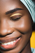 © LIGHTFIELD STUDIOS - closeup of african american young woman isolated on yellow