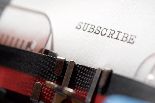 Subscribe concept view