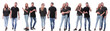 © ASDF - collage of photos of a couple of happy young people