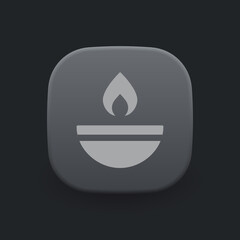 Sticker - Oil Flame - Icon