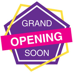 Poster - Grand Opening Soon 