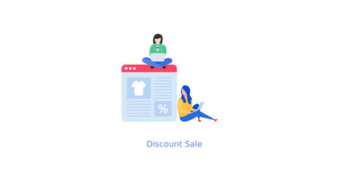 Poster - Discount Sale Illustration 