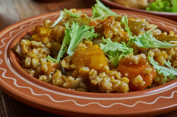 Canvas Print - Italian-Style spelt Risotto