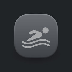 Sticker - Swimming - Icon