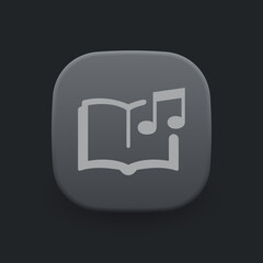 Sticker - Audio Book - Icon