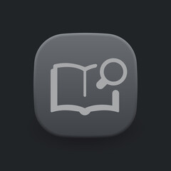 Sticker - Search Book - Icon