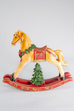 Horse Figure Christmas Decoration New Year Christmas Tree Mini Figurine