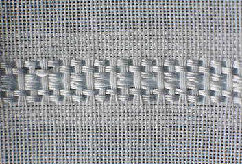 Closeup shot of a textured fabric surface