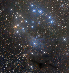 Wall Mural - the sailboat star cluster
