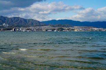 Wall Mural - Miyajima in Hiroshima, 2020.