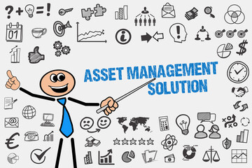 Wall Mural - Asset Management Solution