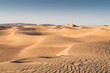 Cordon de dunes du désert marocain