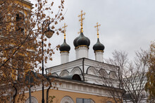 Church Of St. Nicholas In Tolmachi In Moscow, Russia. AutumnM