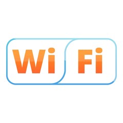 Poster - Area wifi zone icon. Cartoon of area wifi zone vector icon for web design isolated on white background