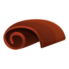Poster - Chocolate butter icon. Cartoon of chocolate butter vector icon for web design isolated on white background