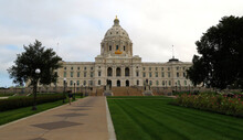 Minnesota State Capitol In St Paul, Minnesota
