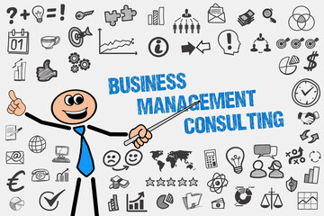 Wall Mural - Business Management Consulting