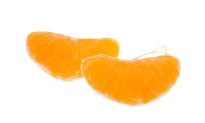 Wall Mural - tangerines isolated