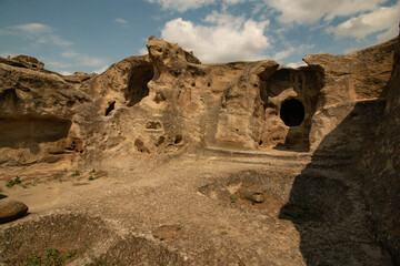 Wall Mural - ancient buildings in the stone city