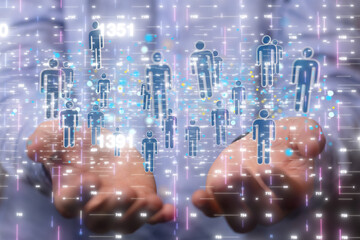 people network structure hr - human resources management and recruitment