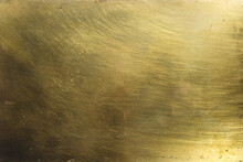 Brass Plate Texture, Old Metal Background